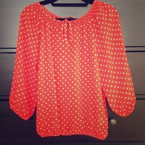 Peasant style blouse